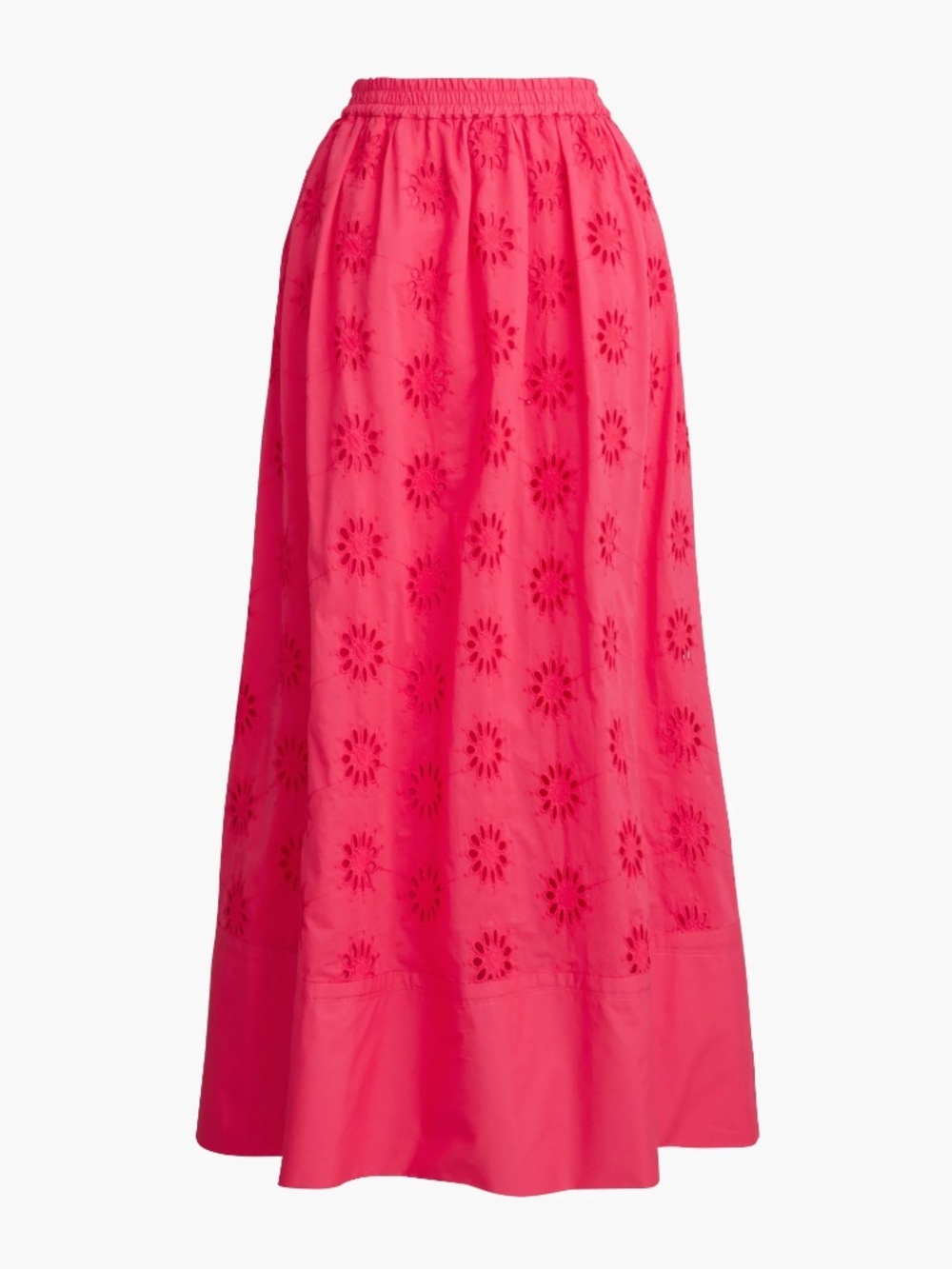 J Crew Fuchsia Pink Midi Skirt M